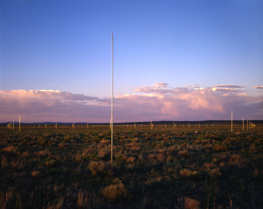 The Lightning Field, Walter De Maria, Western NM, John Cliett
