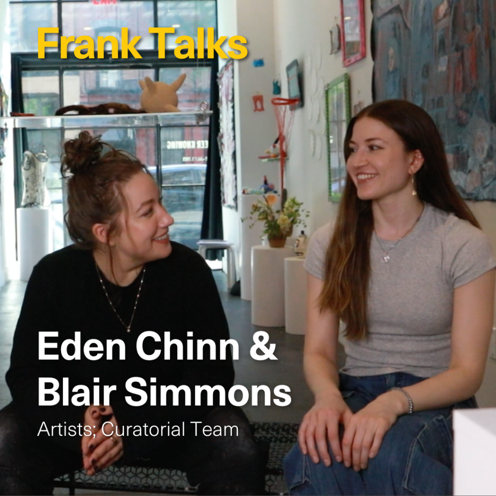 Blair Simmons & Eden Chinn - Artists; Curatorial Team